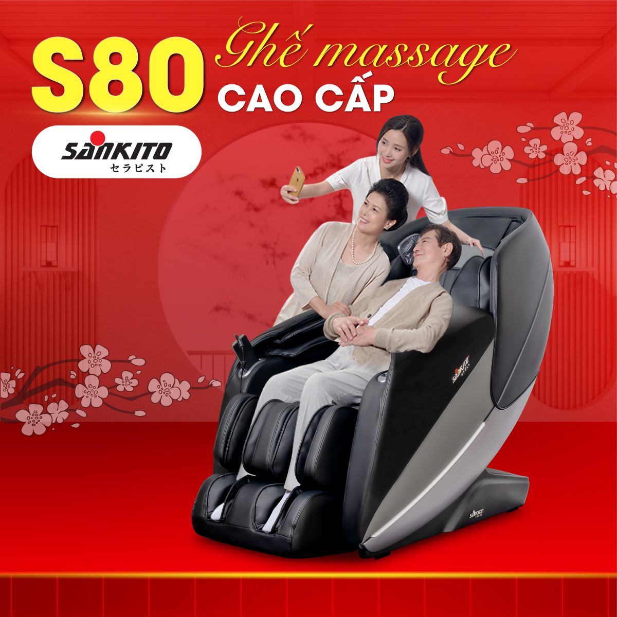 Ghế massage Sankito S-80